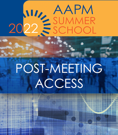 2022 Summer School Post-Meeting Access